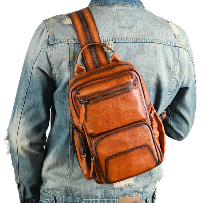 Túi Da Bò Đeo Chéo Kiêm Balo Cao Cấp 13781