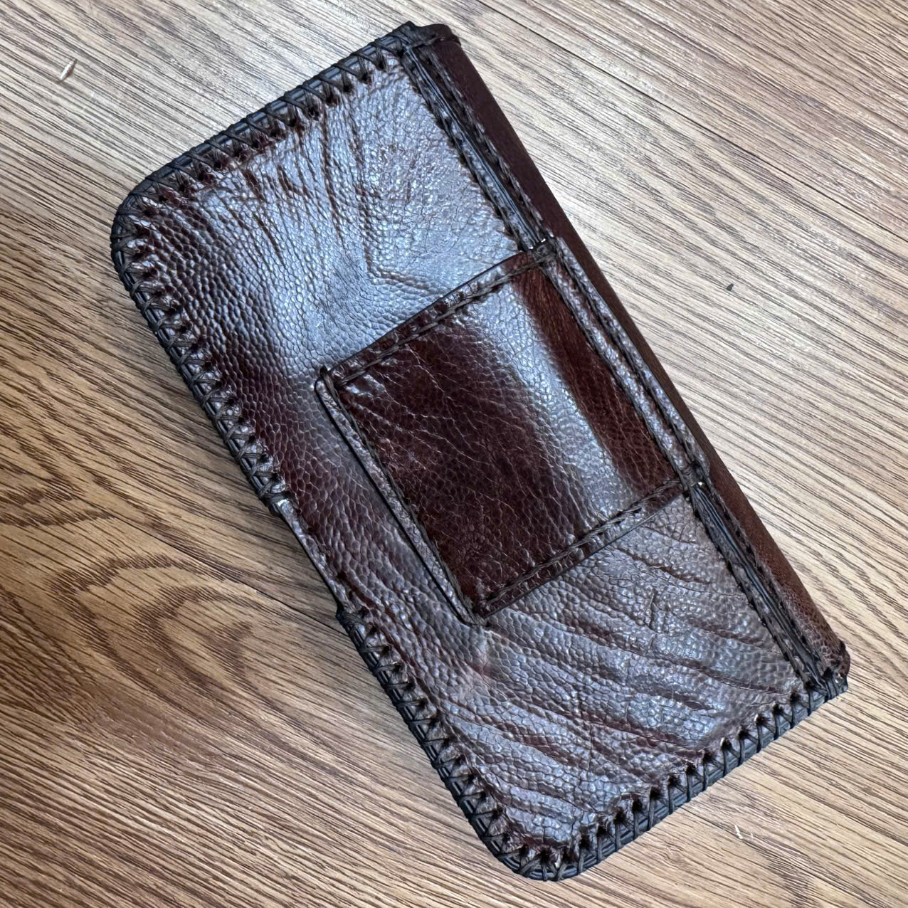 Bao Da Đựng Điện Thoại Đeo Thắt Lưng Da Đà Điểu Cao Cấp BDDD110 - Sang Trọng, Độc Đáo và Tiện Dụng Cho Mọi Dòng Máy - Ảnh 13