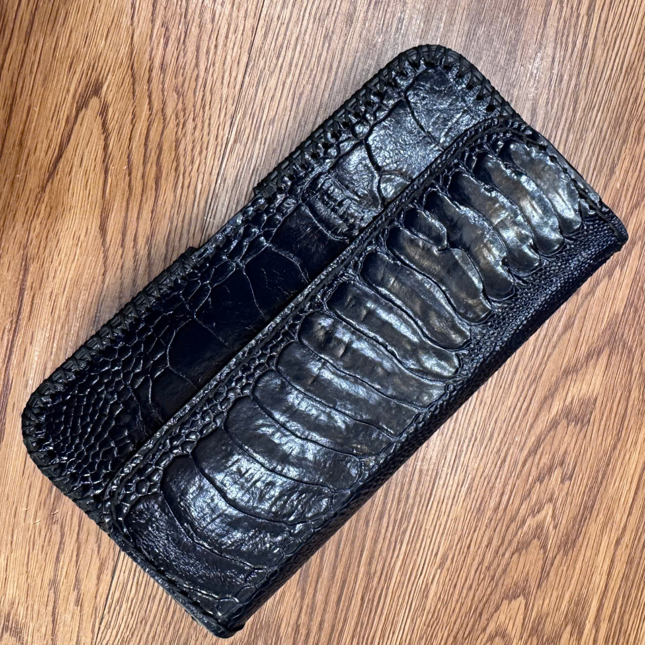 Bao da Đựng Điện Thoại Đeo Thắt Lưng Da đà điểu Cao Cấp BDDD110