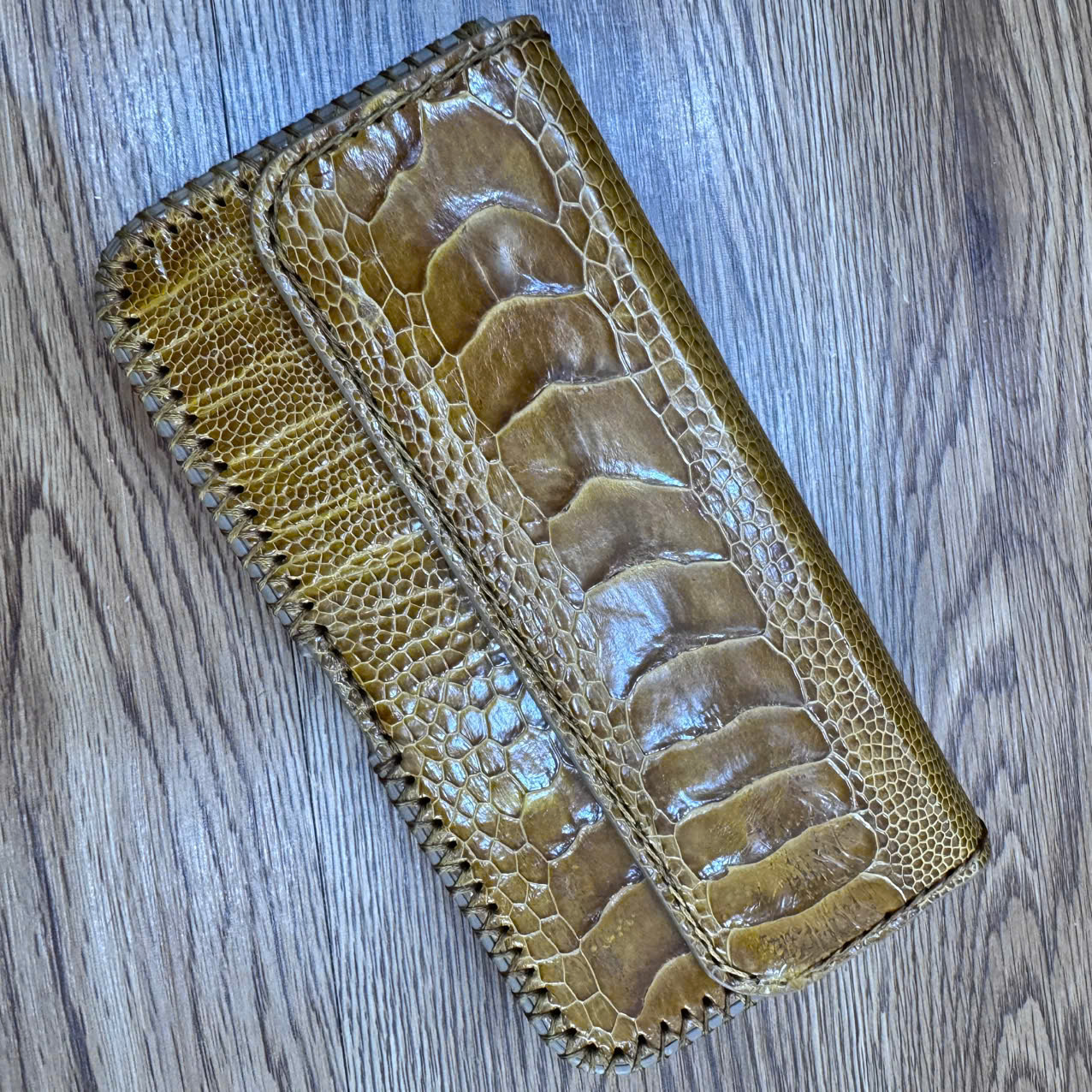 Bao Da Đựng Điện Thoại Đeo Thắt Lưng Da Đà Điểu Cao Cấp BDDD110 - Sang Trọng, Độc Đáo và Tiện Dụng Cho Mọi Dòng Máy - Ảnh 17