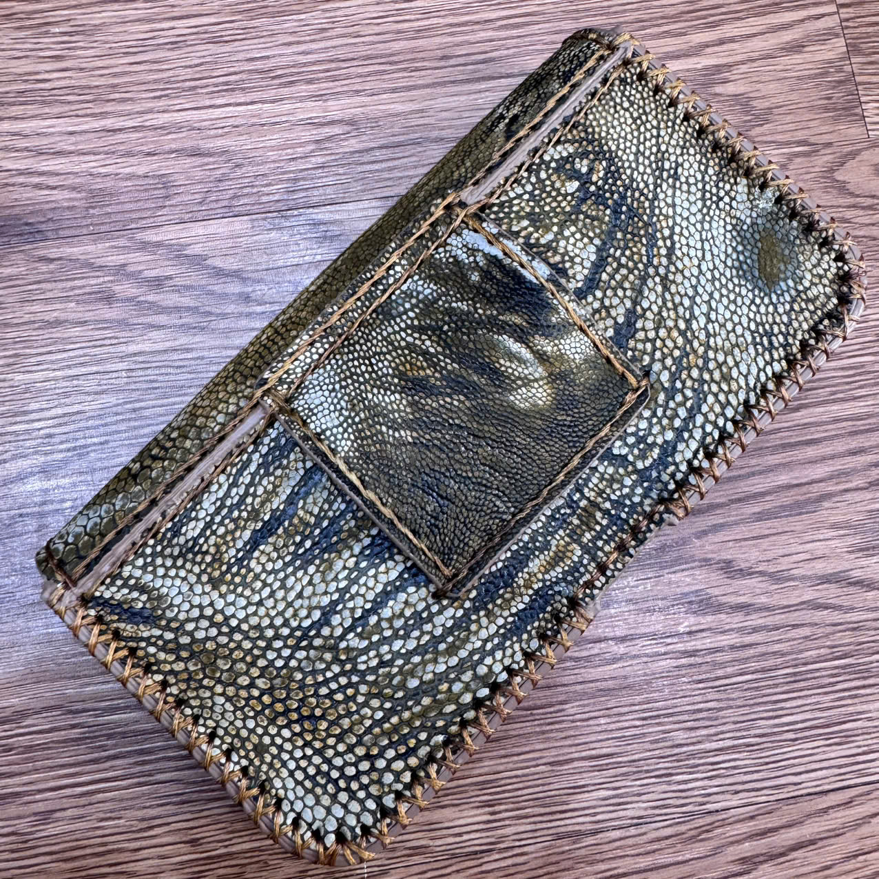 Bao Da Đựng Điện Thoại Đeo Thắt Lưng Da Đà Điểu Cao Cấp BDDD110 - Sang Trọng, Độc Đáo và Tiện Dụng Cho Mọi Dòng Máy - Ảnh 9