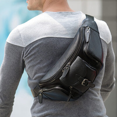 Túi Bao Tử Đeo Chéo – Thắt Lưng Da Bò Cao Cấp 4705