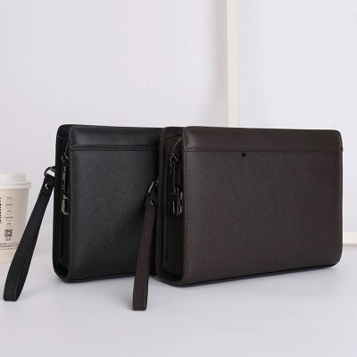 Clutch Cầm Tay Da Bò Có Khóa Số 1036 - Sang Trọng, An Toàn Tuyệt Đối và Tiện Lợi