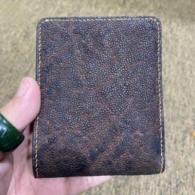 Ví Da Voi Handmade Cao Cấp Dáng Ngang VDD3 – Đẳng Cấp Thủ Công, Phong Cách Nam Tính