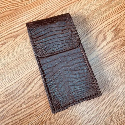Ví Đựng Điện Thoại Đeo Thắt Lưng Da Cá Sấu Cao Cấp BDCS110