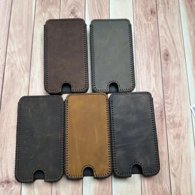 Ví Đựng Điện Thoại Đeo Thắt Lưng Da Bò Sáp Cao Cấp BD500 - Tiện Lợi, An Toàn, Phong Cách Mạnh Mẽ