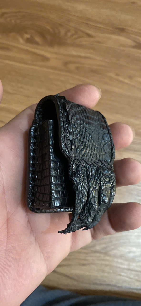 Bao Da Đựng Zippo Handmade Da Chân Đà Điểu ZP001 - Ảnh 21