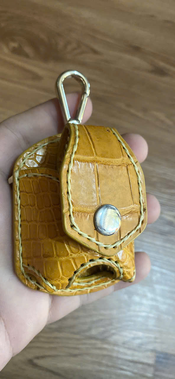 Bao Da Đựng Zippo Handmade Da Chân Đà Điểu ZP001 - Ảnh 14