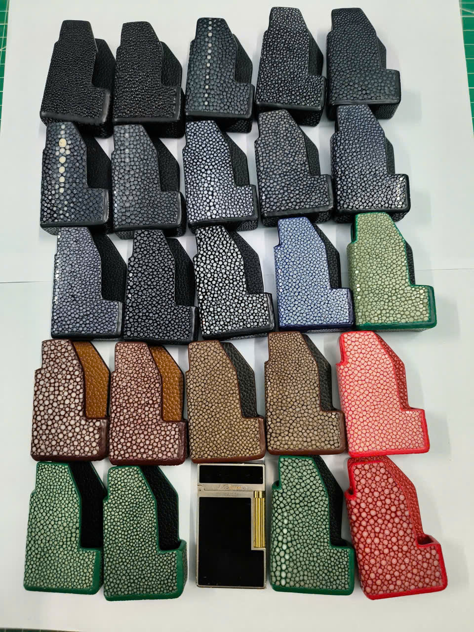 Bao Da Đựng Zippo Handmade Da Chân Đà Điểu ZP001 - Ảnh 26