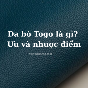 Da bò Togo là gì? Ưu và nhược điểm