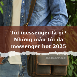 Túi messenger là gì? Những mẫu túi da messenger hot 2025