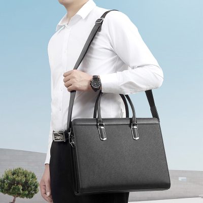 Túi Xách Nam Da Bò Thật SE9832 - Lịch Lãm, Sang Trọng, Đựng Đồ Chuyên Nghiệp