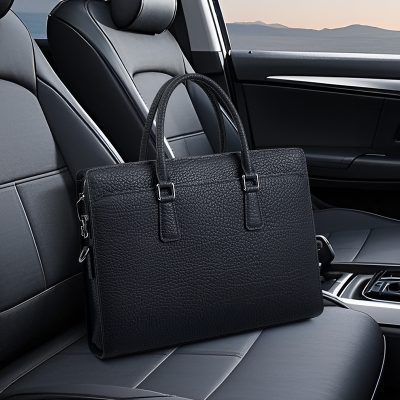 Túi Xách Nam Khoá Số Da Bò Thật SE9966 - Lịch Lãm, Sang Trọng, Đựng Đồ Chuyên Nghiệp