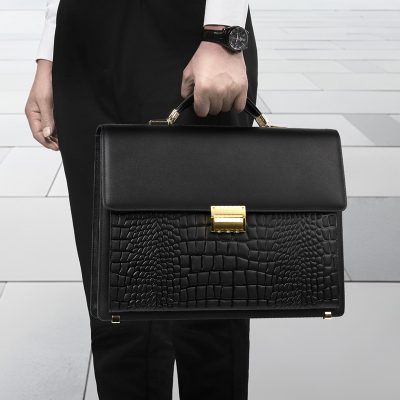 Túi Xách Nam Da Bò Thật SE9869 - Lịch Lãm, Sang Trọng, Đựng Đồ Chuyên Nghiệp