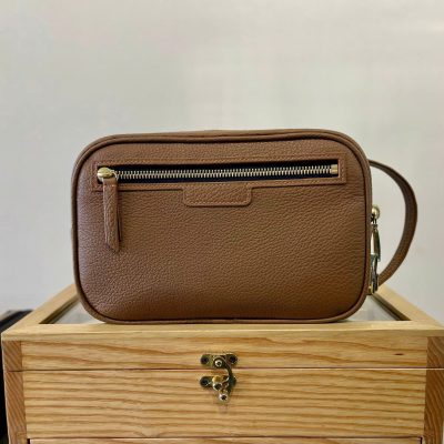 CLUTCH CẦM TAY NAM CL10 Da Bê Togo Weinheimer cao cấp