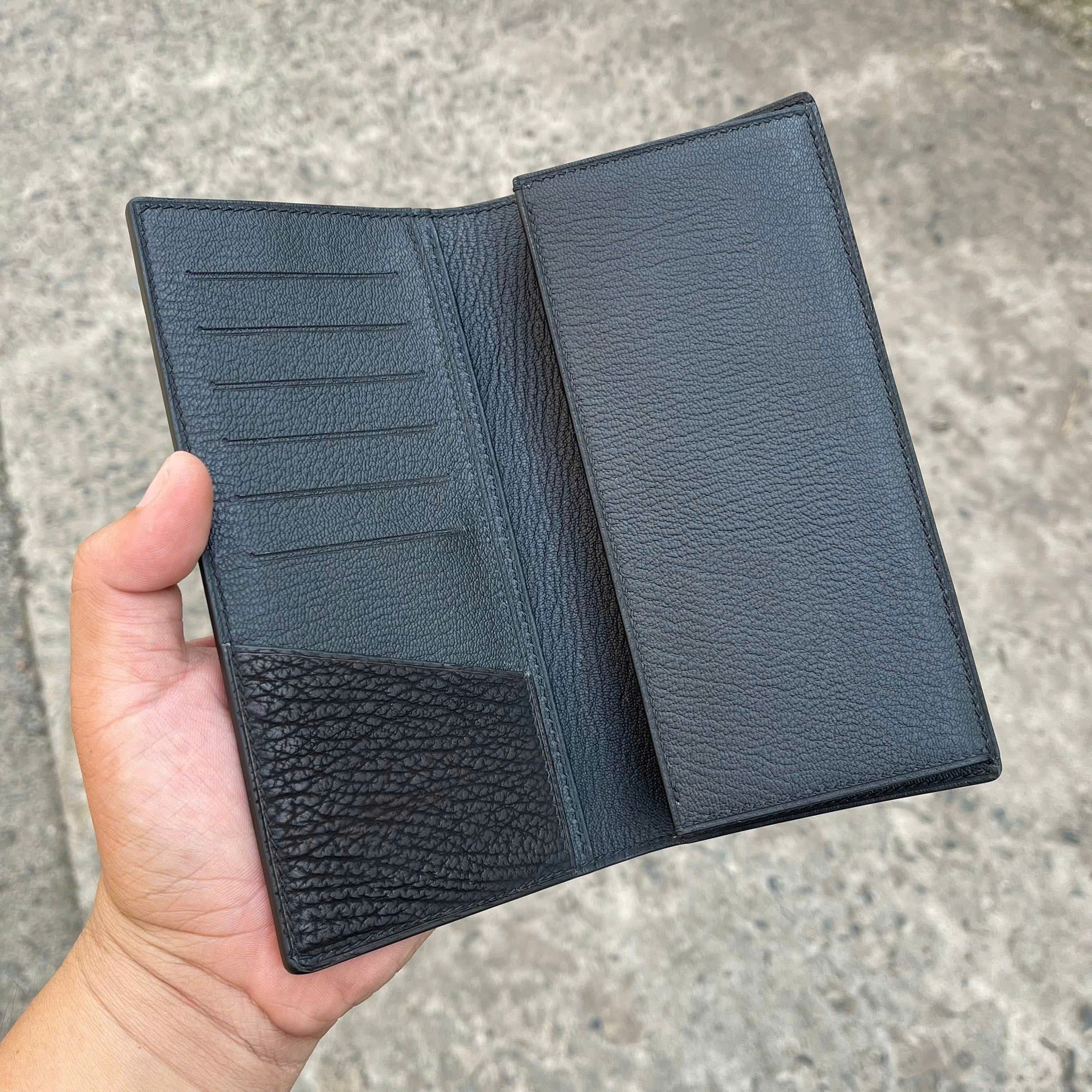 Ví nam dài cầm tay da cá mập CM28 - Ảnh 6