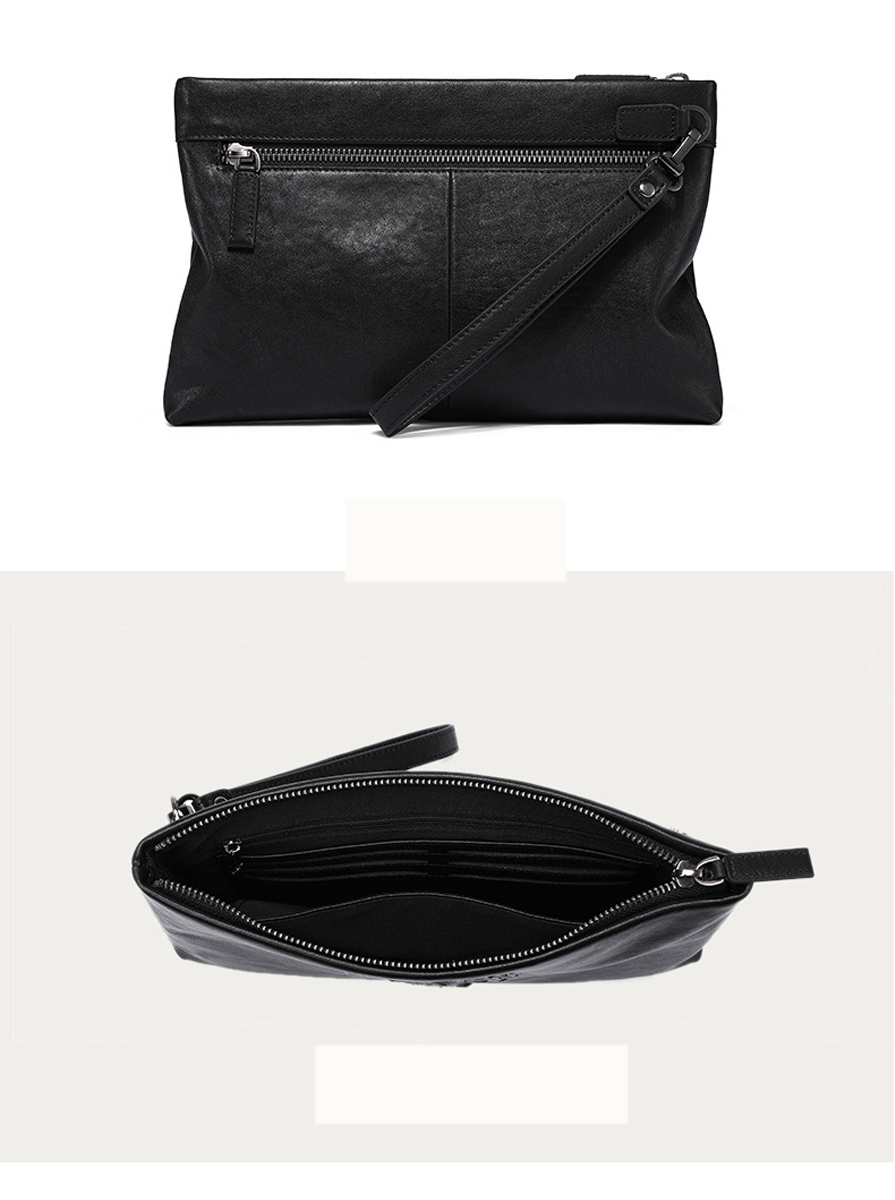 Clutch Cầm Tay Nam SE8025: Da Bò Cao Cấp, Thiết kế Siêu Mỏng Thanh Lịch - Ảnh 7