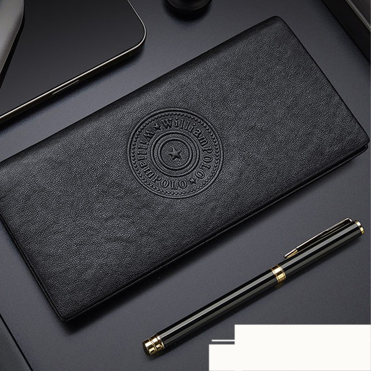 VÍ DÀI DA BÒ CAO CẤP VD750 – Phụ Kiện Tinh Hoa Của Người Thành Đạt - Ảnh 2