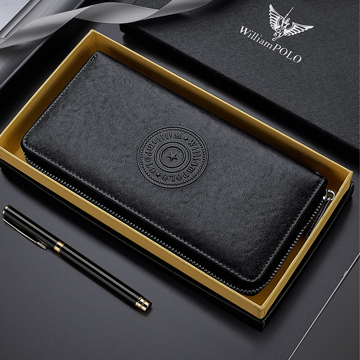 VÍ DÀI DA BÒ CAO CẤP VD80