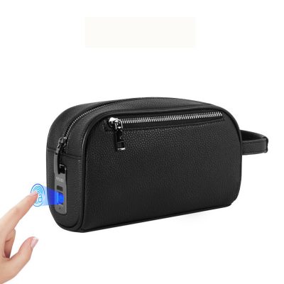 Clutch Cầm Tay Nam Khóa Vân Tay FL-V2417: Da Bò Cao Cấp, Bảo mật tuyệt đối