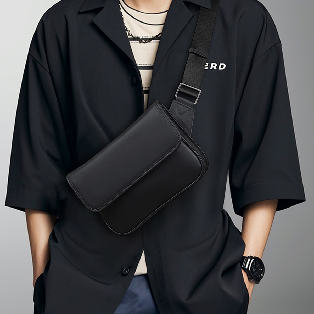 Túi Bao Tử Da Bò Cao Cấp SE9967: Phong cách hiện đại, Chất lượng thủ công vượt trội - Ảnh 6