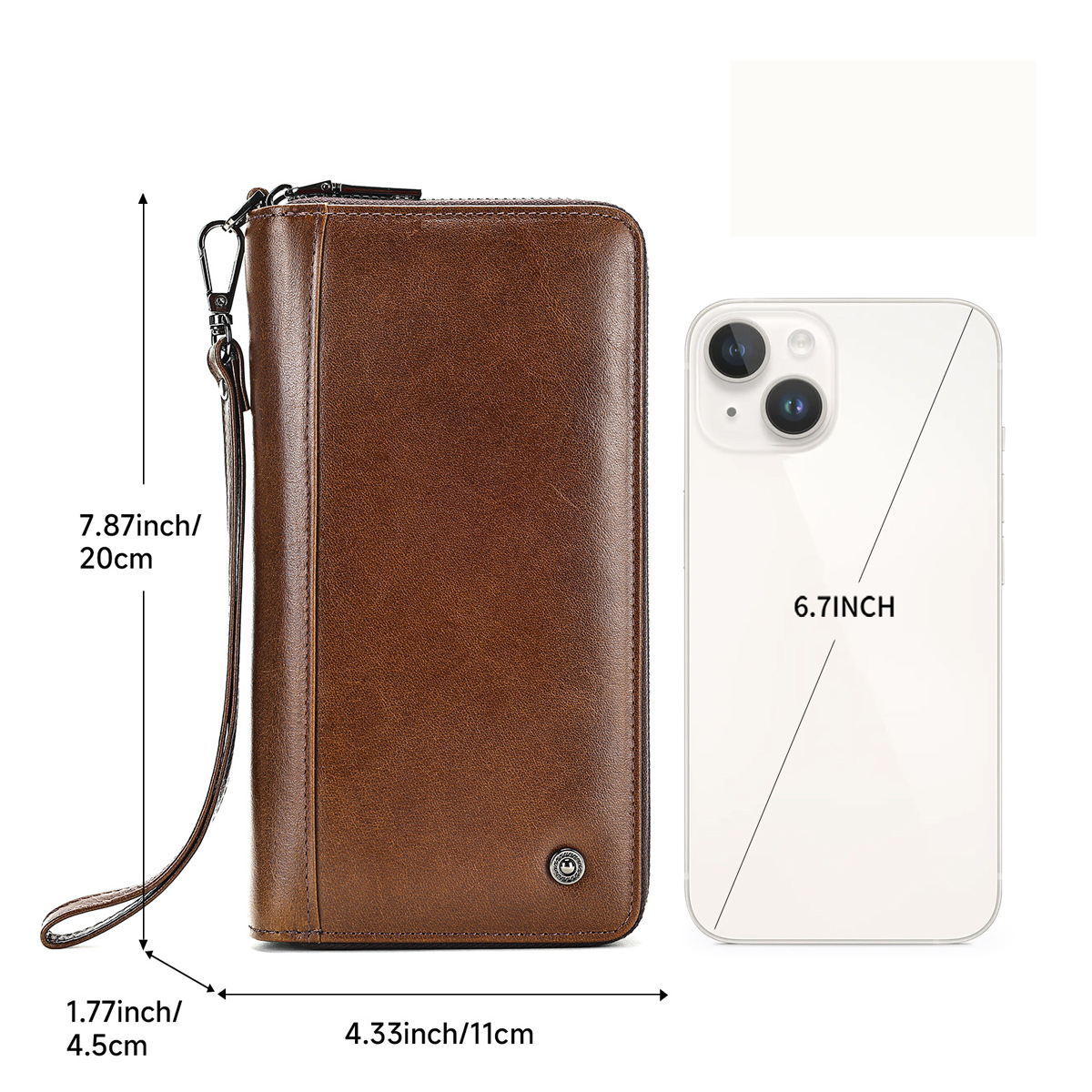 VÍ DÁNG DÀI DA BÒ CAO CẤP V3053