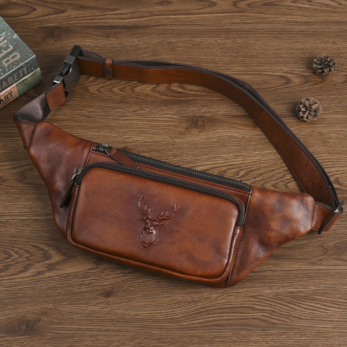 TÚI BAO TỬ DA BÒ CAO CẤP 15027 - Ảnh 2