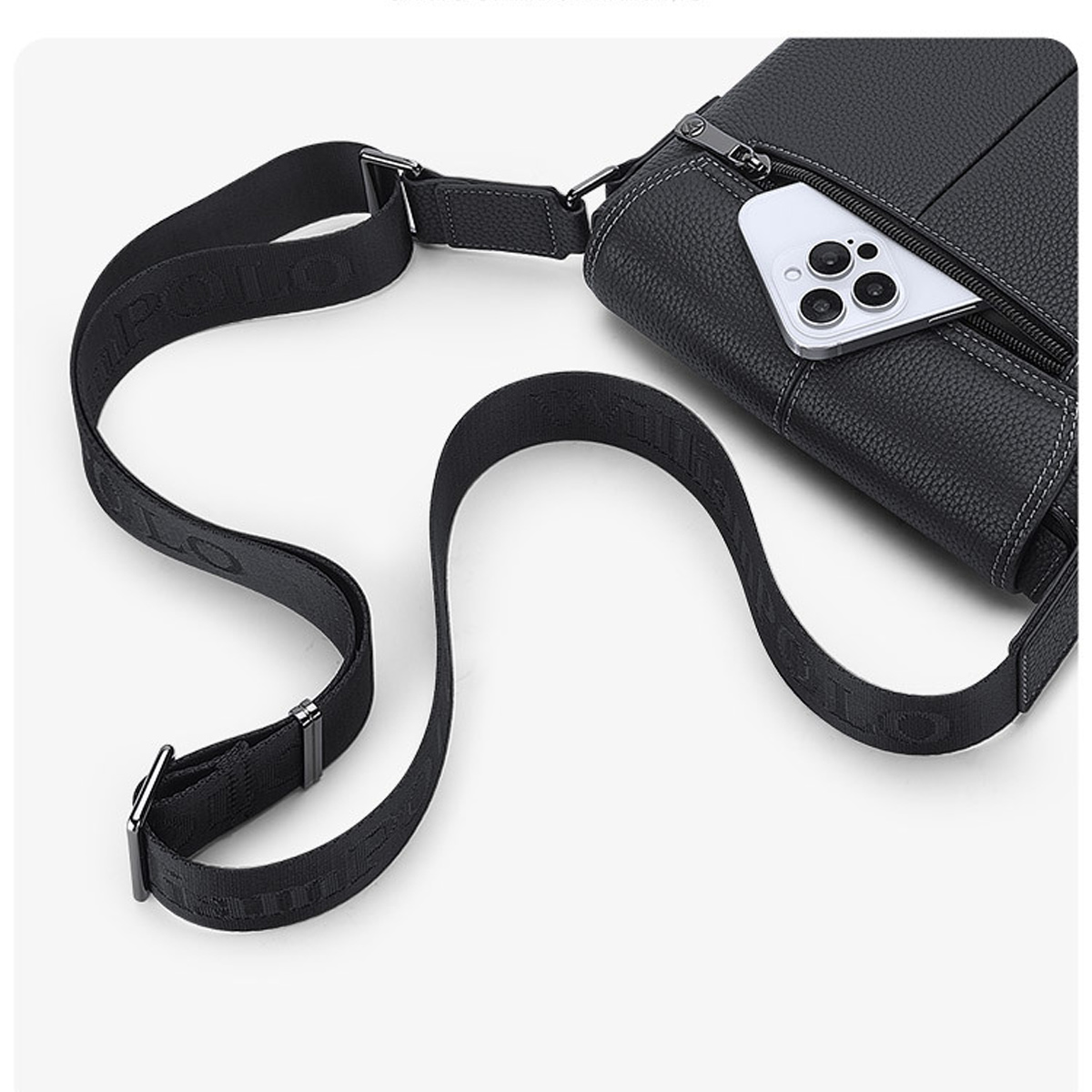 TÚI ĐEO CHÉO DA BÒ CAO CẤP DC15 - Ảnh 11