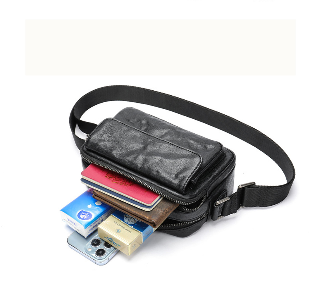 TÚI ĐEO CHÉO DA BÒ CAO CẤP DC6095 - Ảnh 11