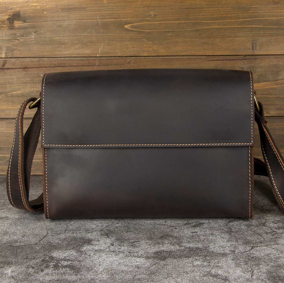 TÚI ĐEO CHÉO DA BÒ CAO CẤP YH3261 – Phong Cách Sang Trọng, Đa Dụng - Ảnh 12