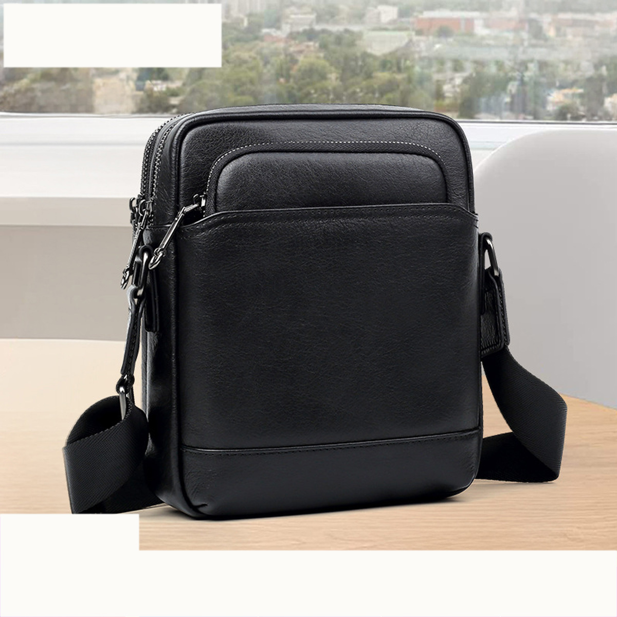 Túi Đeo Chéo Da Bò Cao Cấp SE9926: Chế tác thủ công, Phong cách sang trọng - Ảnh 3