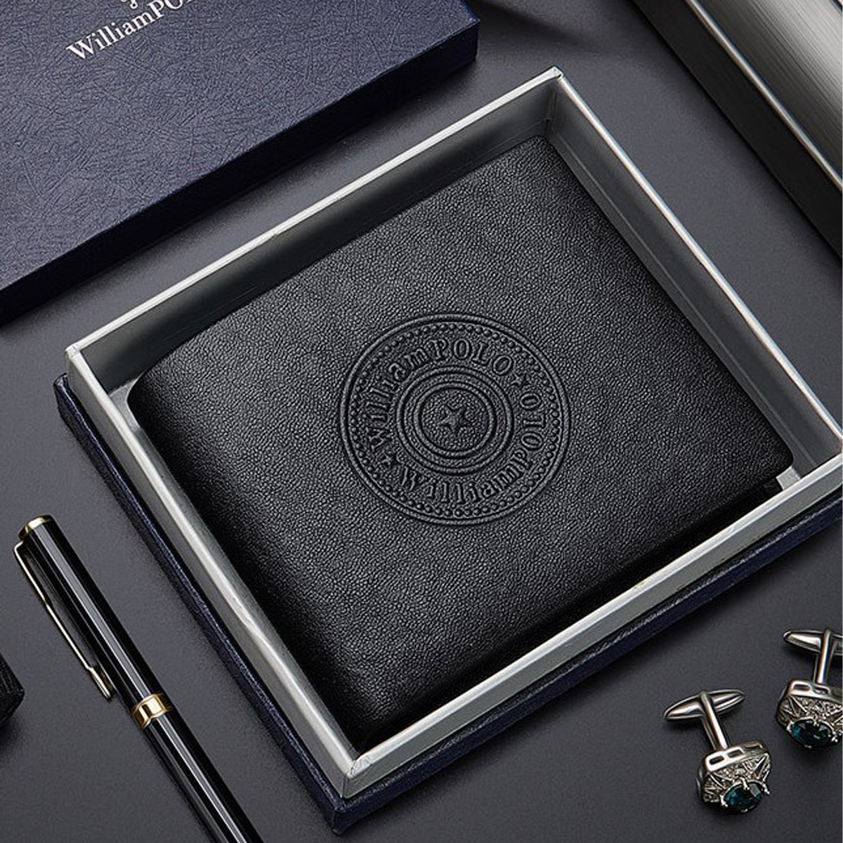 VÍ NGẮN DA BÒ CAO CẤP VN70