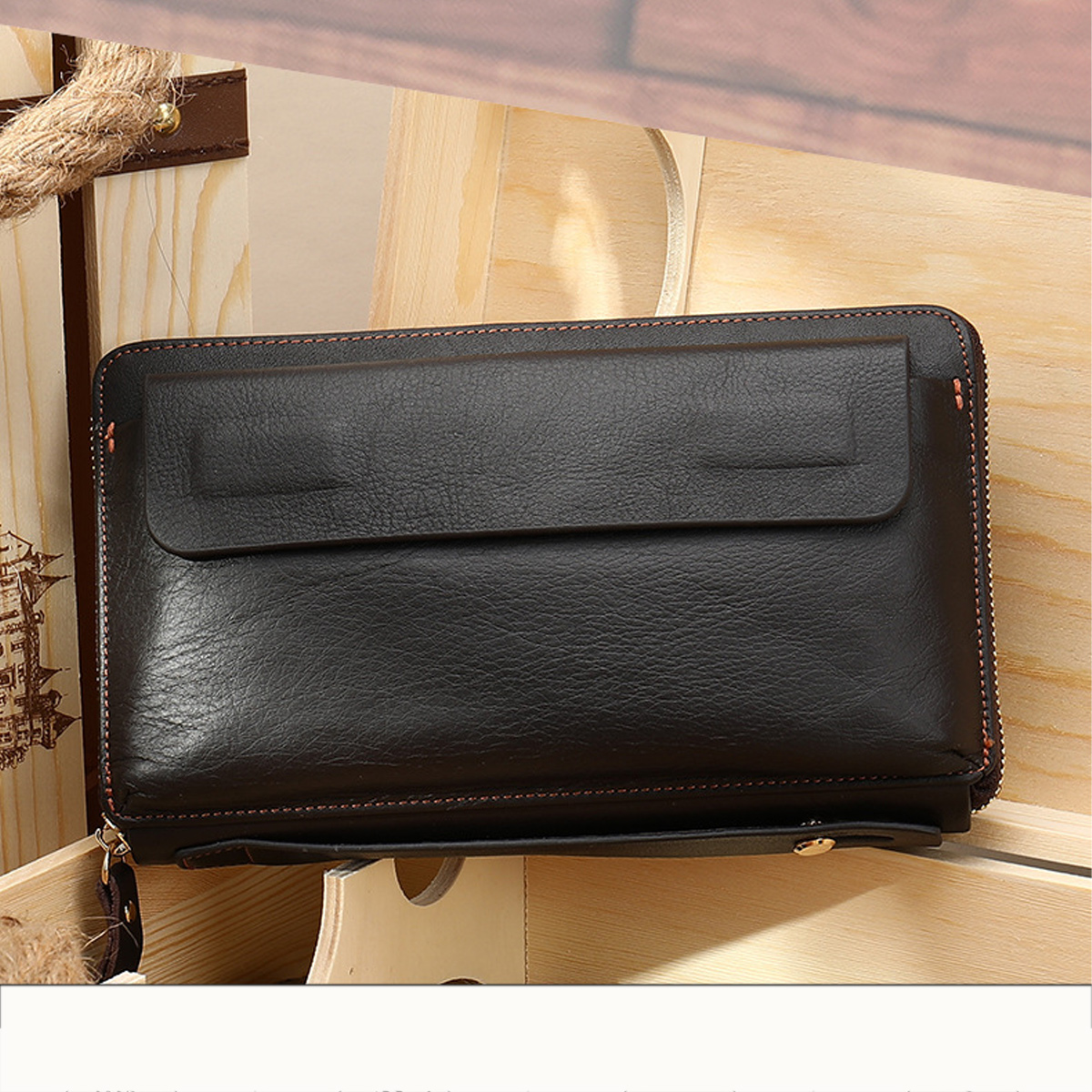 VÍ DÁNG DÀI DA BÒ CAO CẤP V9043