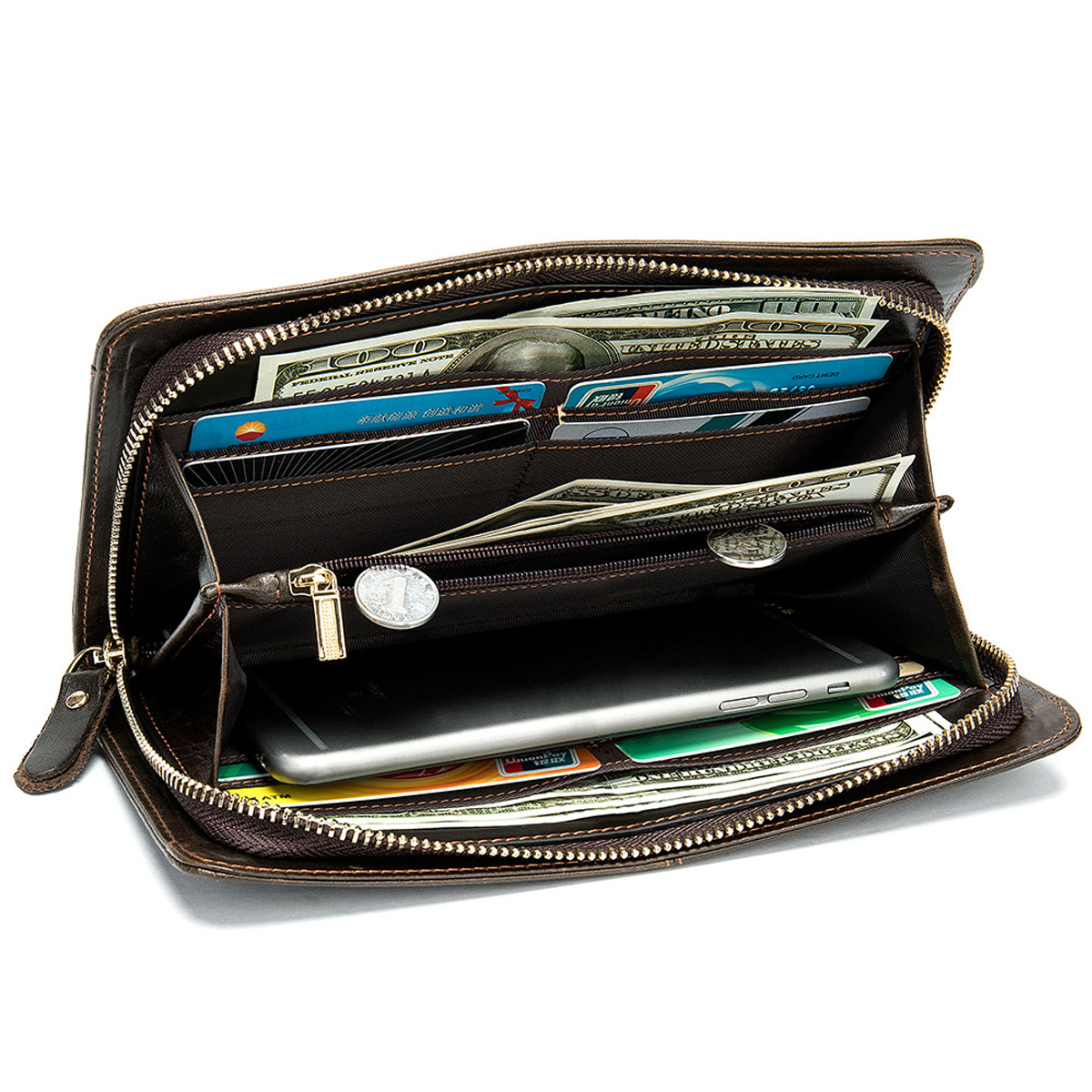 VÍ DÁNG DÀI DA BÒ CAO CẤP V9020 - Ảnh 3