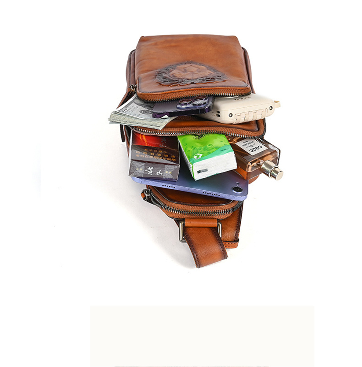 TÚI BAO TỬ DA BÒ CAO CẤP 12059