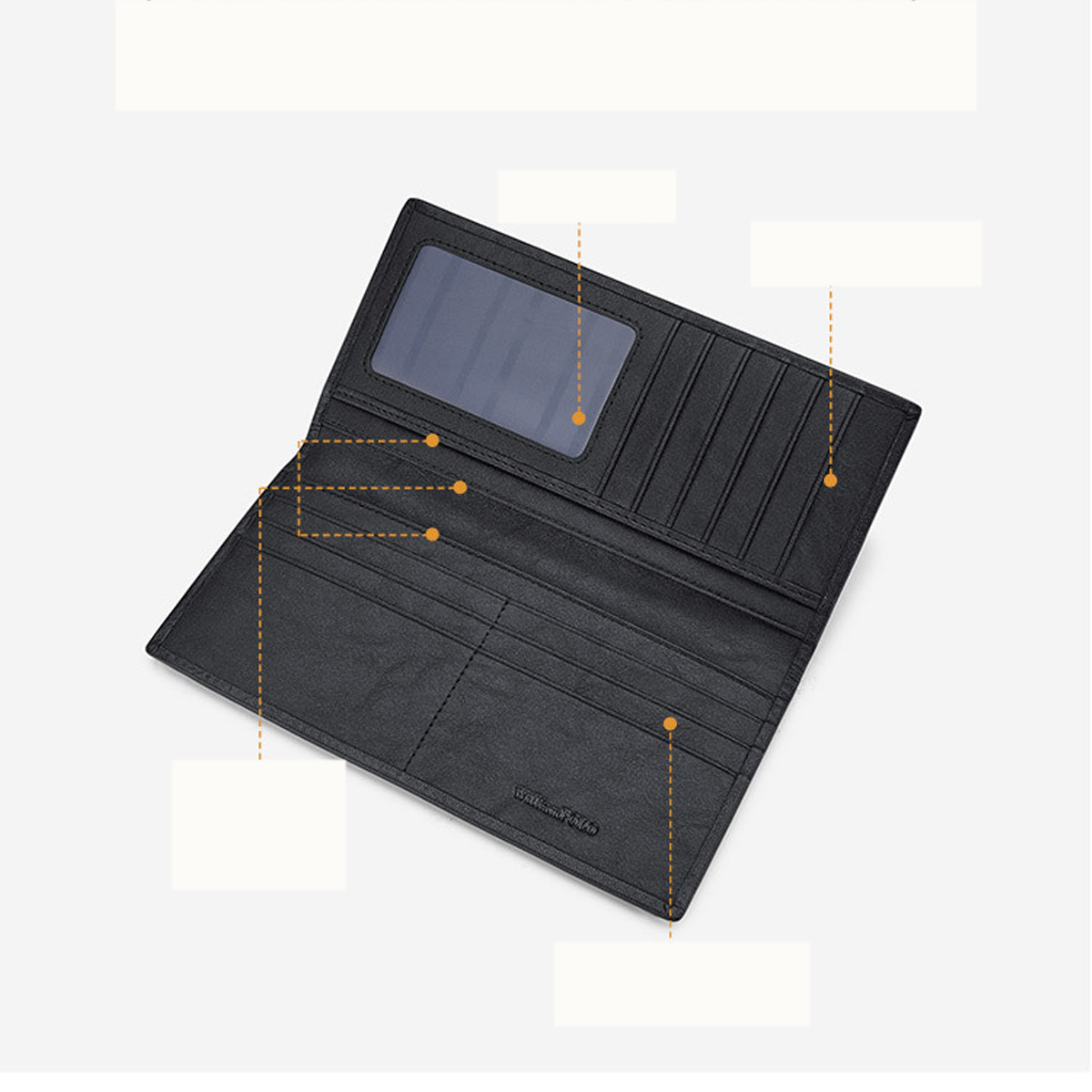 VÍ DÀI DA BÒ CAO CẤP VD750 – Phụ Kiện Tinh Hoa Của Người Thành Đạt - Ảnh 4