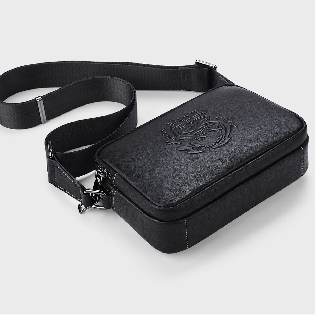 TÚI ĐEO CHÉO DA BÒ CAO CẤP JB584