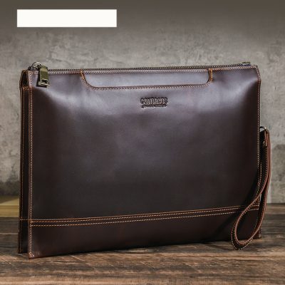 CLUTCH CẦM TAY NAM Da Bò Sáp Cao Cấp MB341