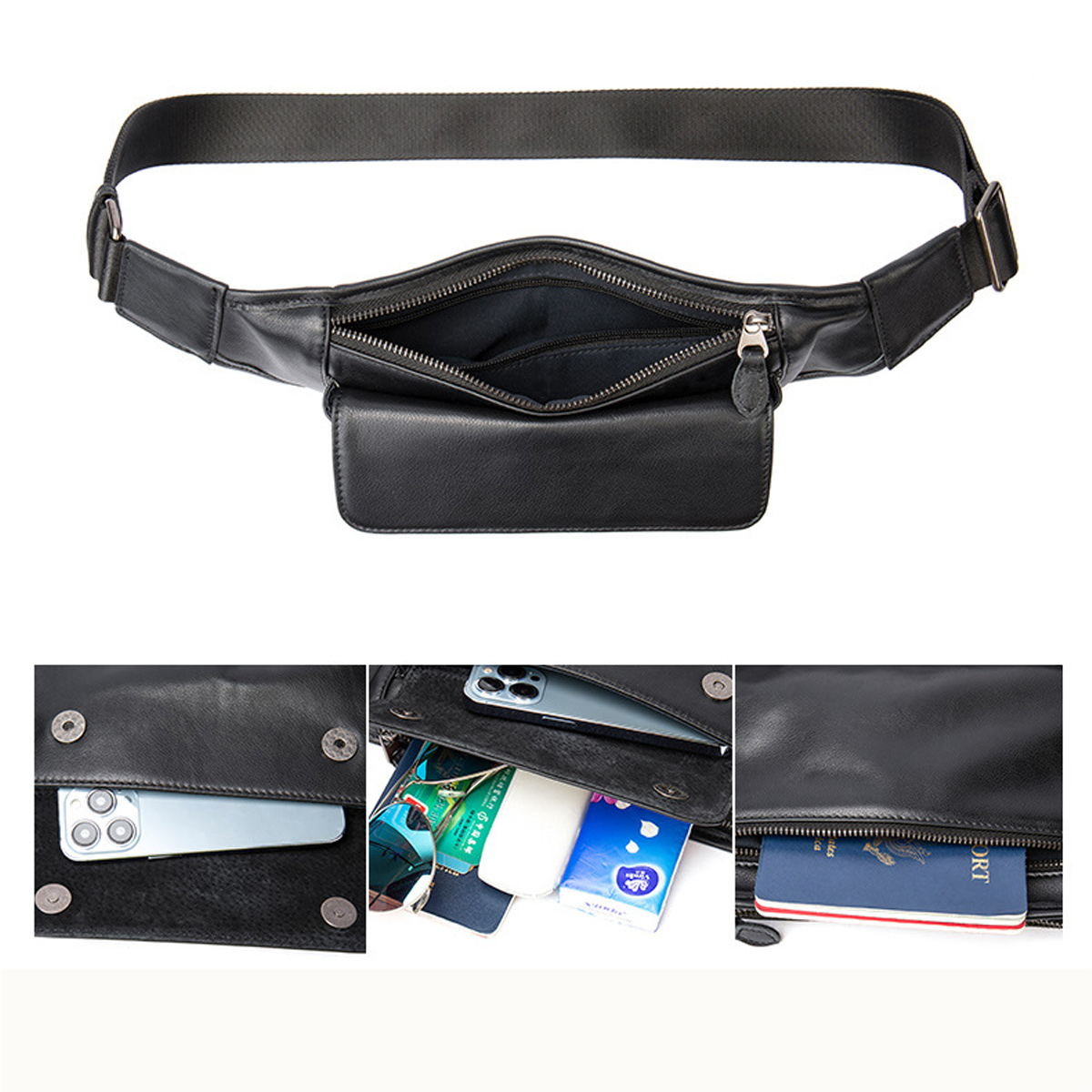 TÚI BAO TỬ DA BÒ CAO CẤP BT9237 - Ảnh 4