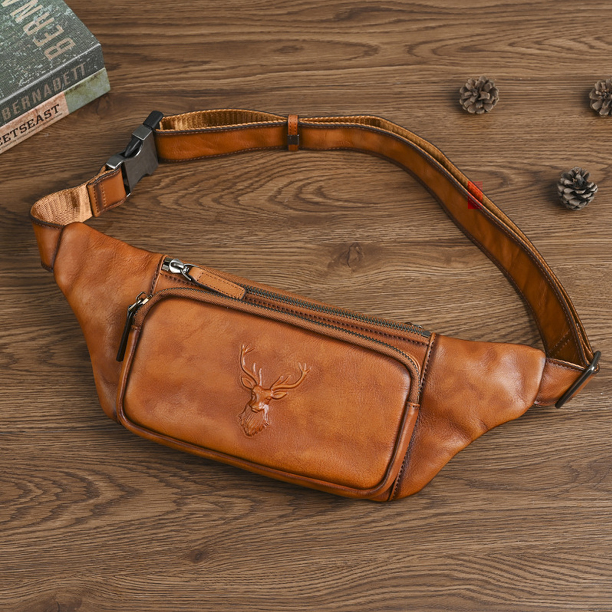 TÚI BAO TỬ DA BÒ CAO CẤP 15027 - Ảnh 4