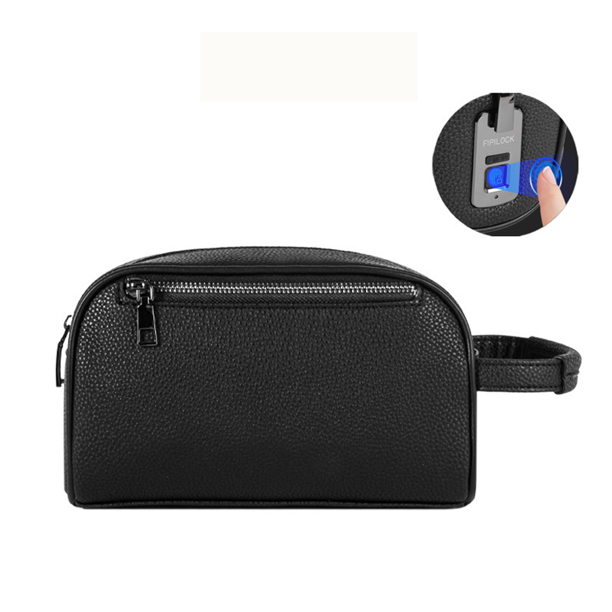 Clutch Cầm Tay Nam Khóa Vân Tay FL-V2417: Da Bò Cao Cấp, Bảo mật tuyệt đối - Ảnh 2