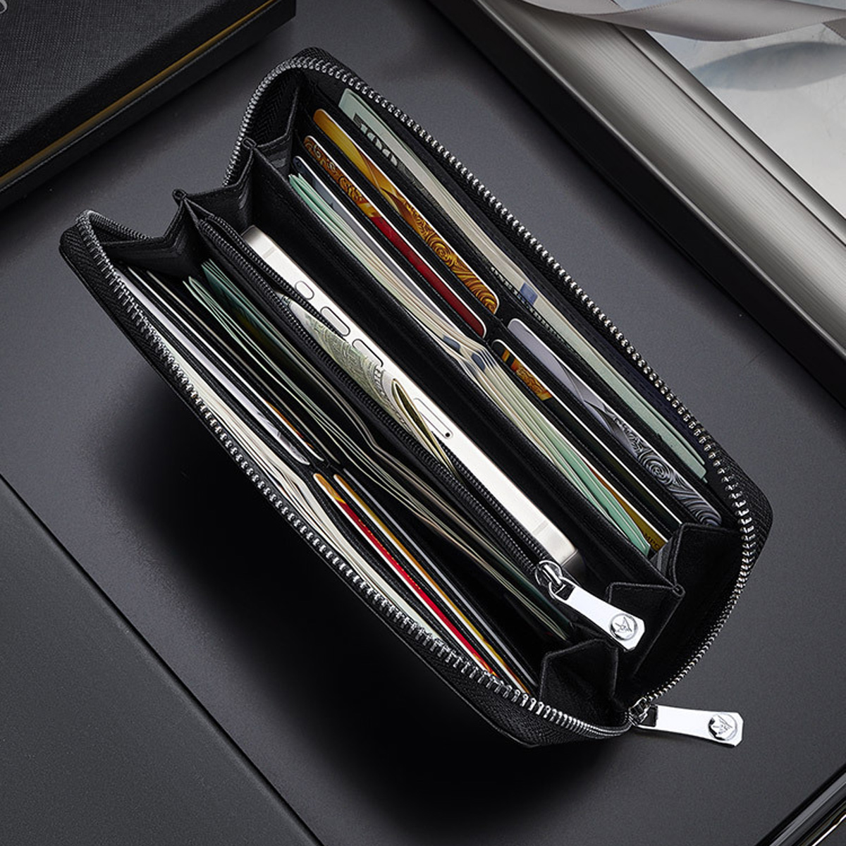 VÍ DÀI DA BÒ CAO CẤP VD80