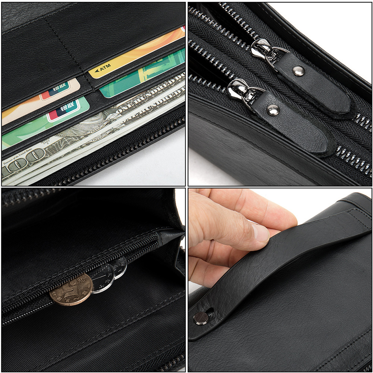 VÍ DÁNG DÀI DA BÒ CAO CẤP V9013 - Ảnh 5