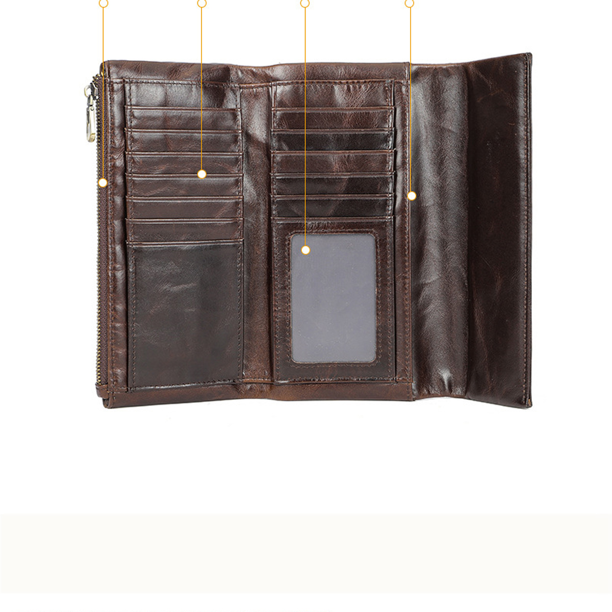 VÍ DÁNG DÀI DA BÒ CAO CẤP V1183