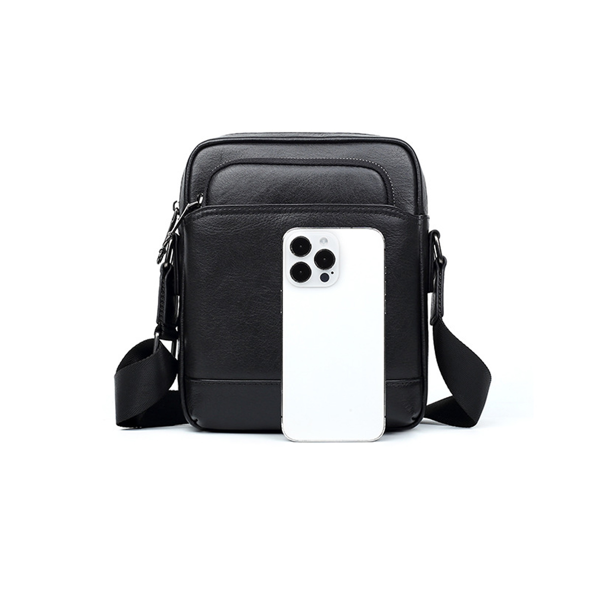 Túi Đeo Chéo Da Bò Cao Cấp SE9926: Chế tác thủ công, Phong cách sang trọng - Ảnh 6