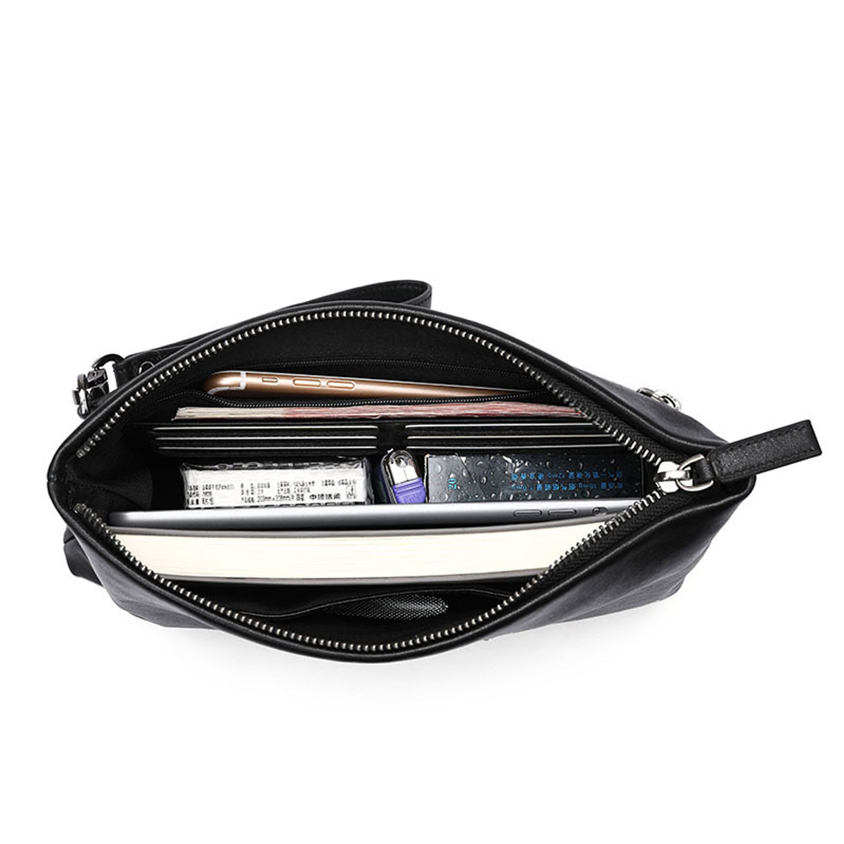 Clutch Cầm Tay Nam SE8025: Da Bò Cao Cấp, Thiết kế Siêu Mỏng Thanh Lịch - Ảnh 4