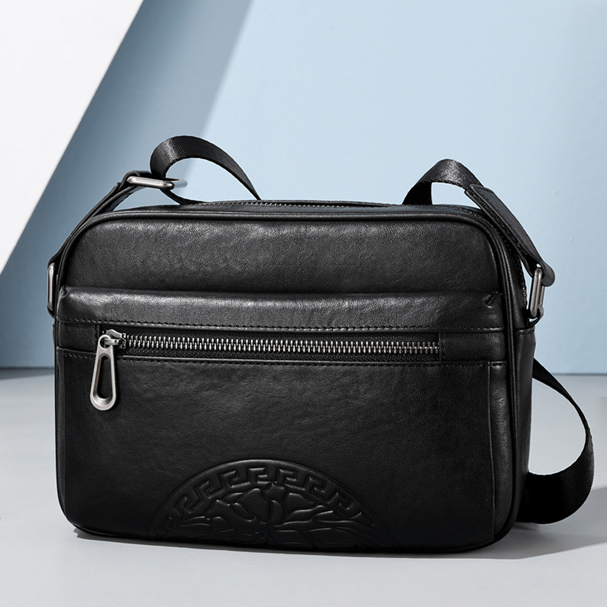 Túi Đeo Chéo Da Bò Cao Cấp SE9551-1: Thiết kế Tối giản, Chất lượng Thủ công Đỉnh cao - Ảnh 6