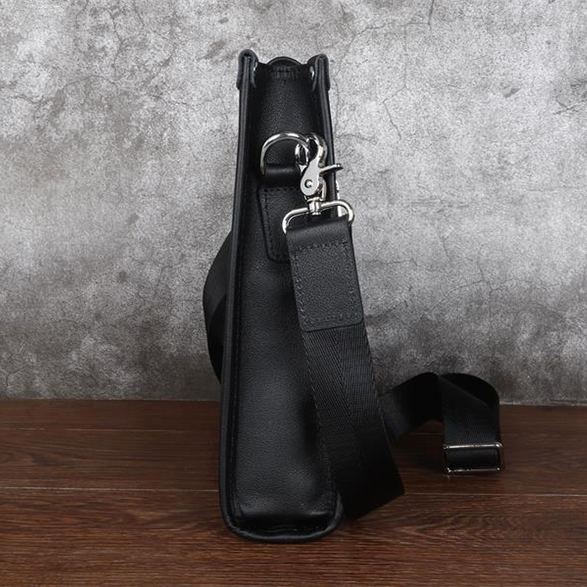 TÚI CÔNG SỞ DA BÒ CAO CẤP DC3015 Màu Đen – Lịch Lãm, Đẳng Cấp Cho Người Thành Đạt - Ảnh 6