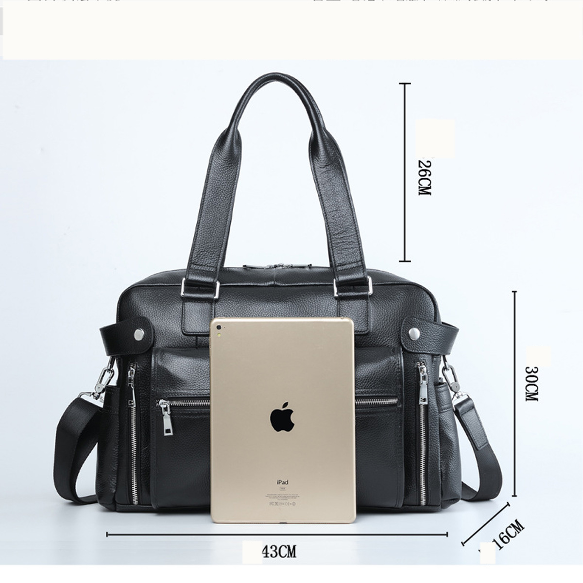 TÚI DU LỊCH DA BÒ CAO CẤP DL6300 - Ảnh 5