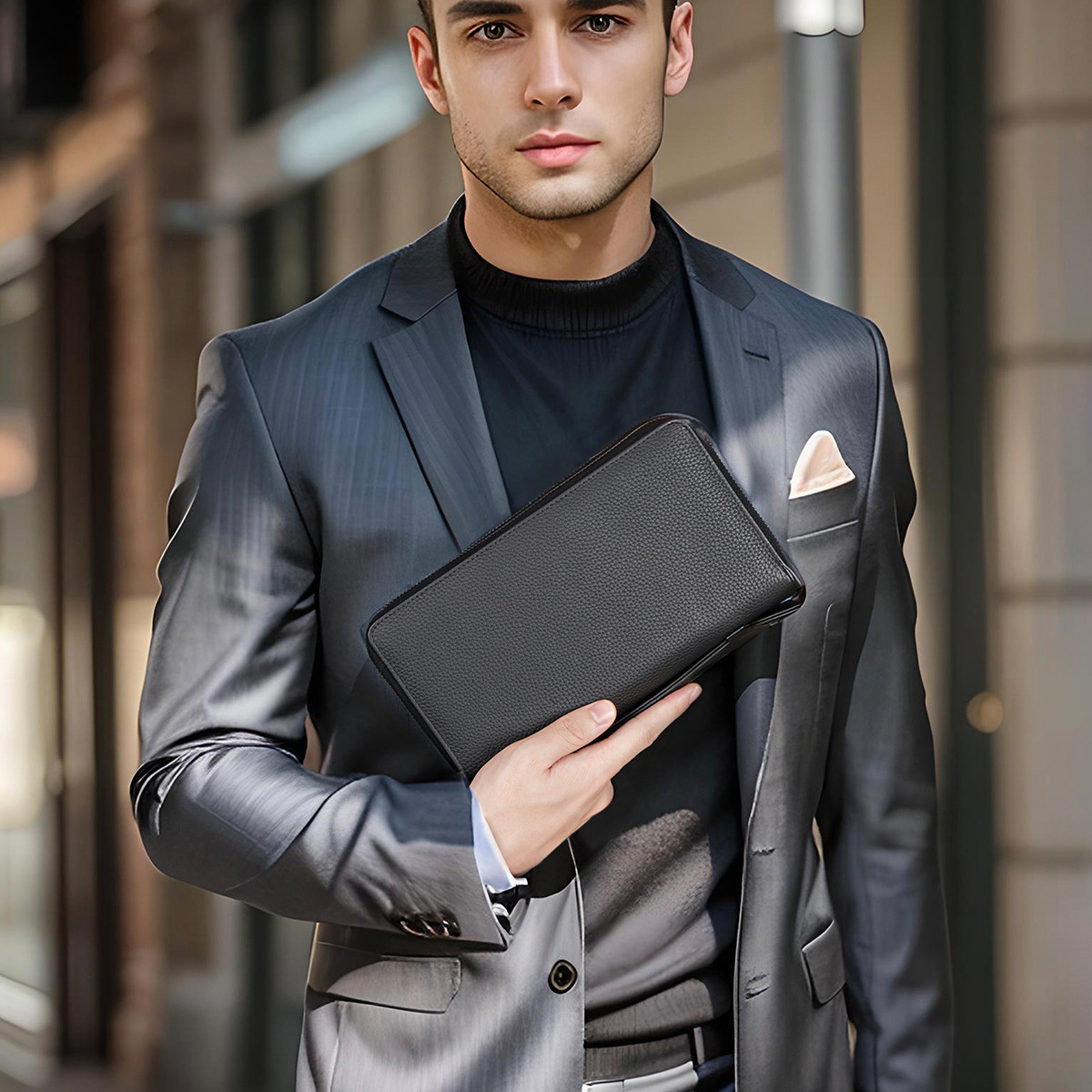 VÍ DÁNG DÀI DA BÒ CAO CẤP V9923